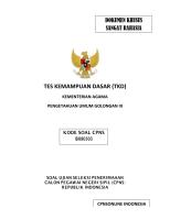 KEMENAG_Soal CPNS Pengetahuan UMUM.pdf