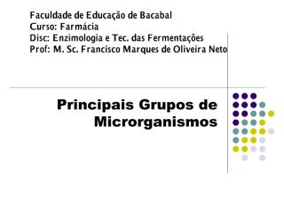 Aula 4 - Principais grupos de microrganismos - parte 1.pdf