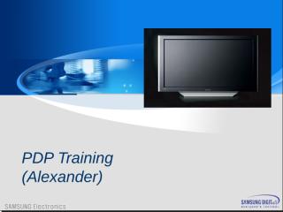 Samsung Plasma Training Manual.pptx