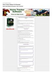 Horse Tracker Software Full Download.pdf
