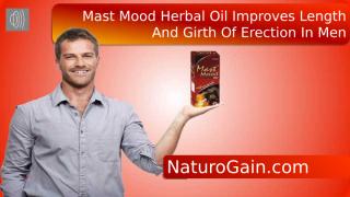 Mast Mood Herbal Oil Improves Length And Girth Of Erection In Men.pptx