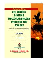 Cell Biology, Genetics, Molecular Biology, Evolution and Ecology by Verma, Agarwal.pdf