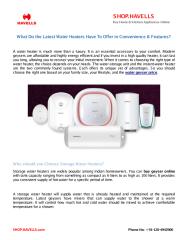 What-Do-The-Latest-Water-Heaters-Have-To-Offer-In-Convenience-&-Features.pdf