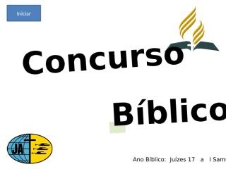 Concurso Bíblico 2010 - 003.ppt